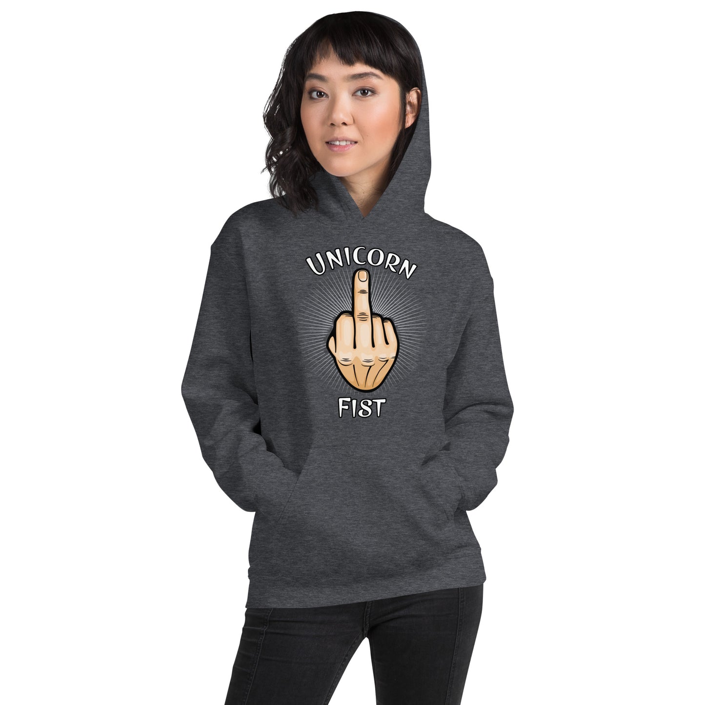 Unicorn Fist Unisex Unisex Hoodie