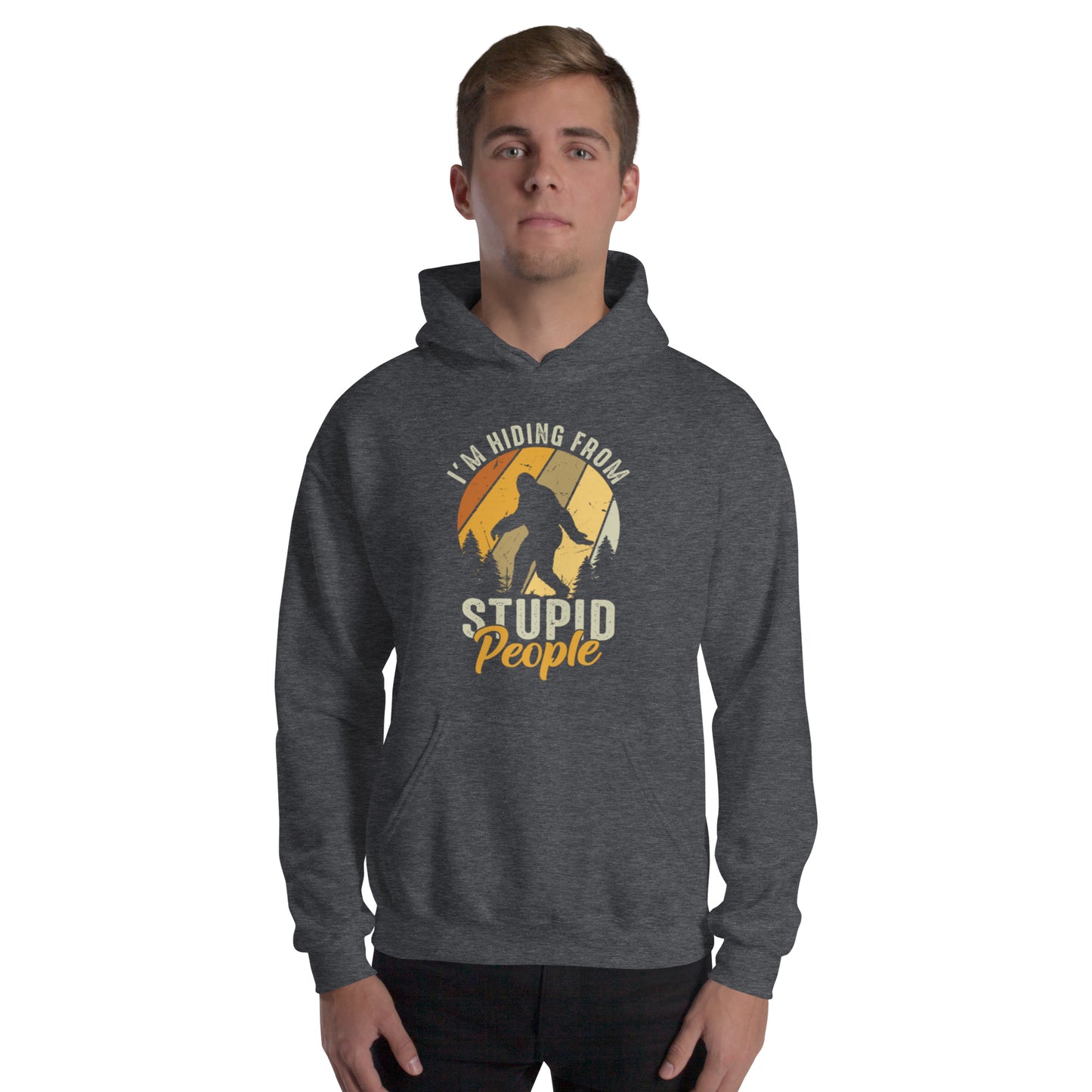 I'm Hiding from Stupid People Unisex Hoodie