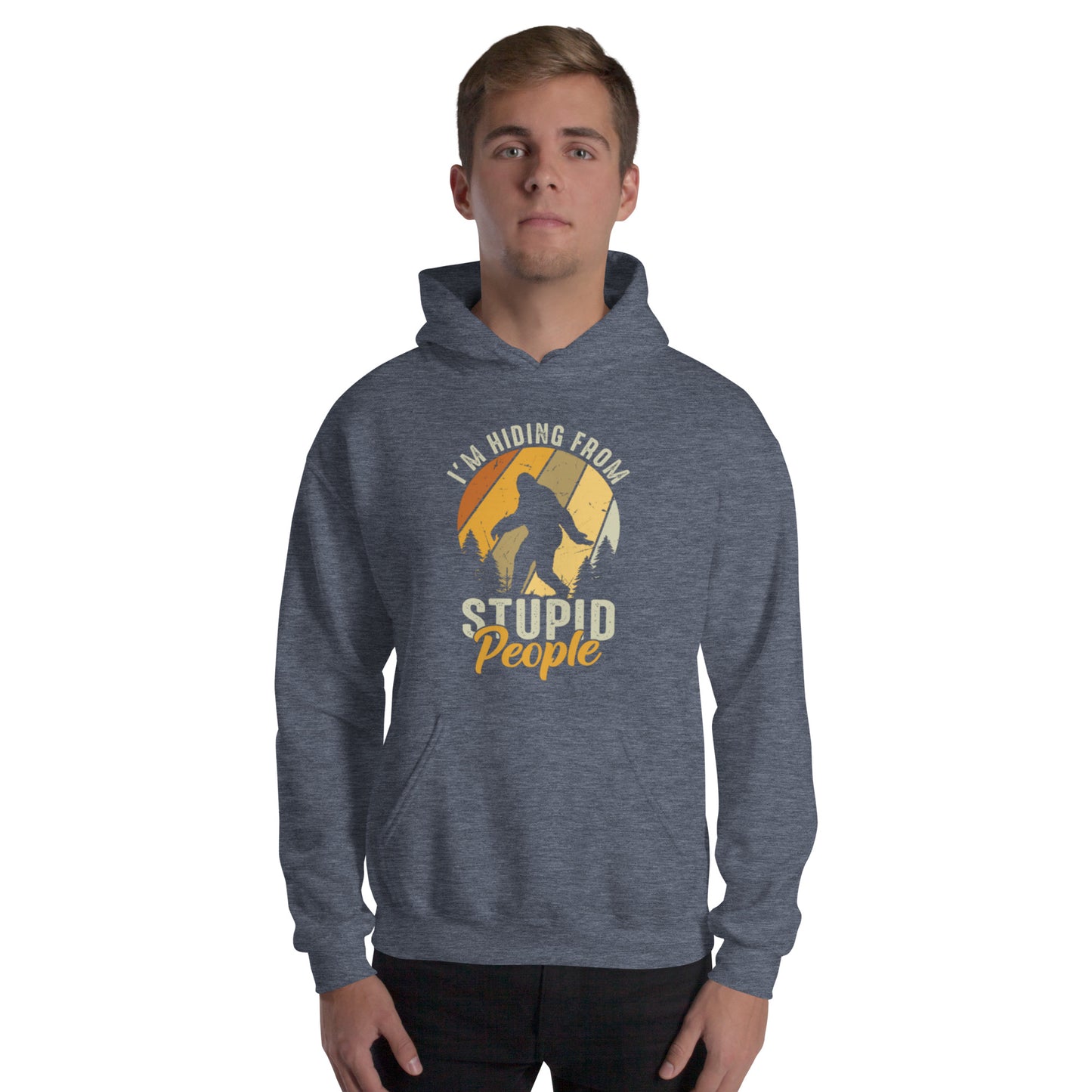 I'm Hiding from Stupid People Unisex Hoodie