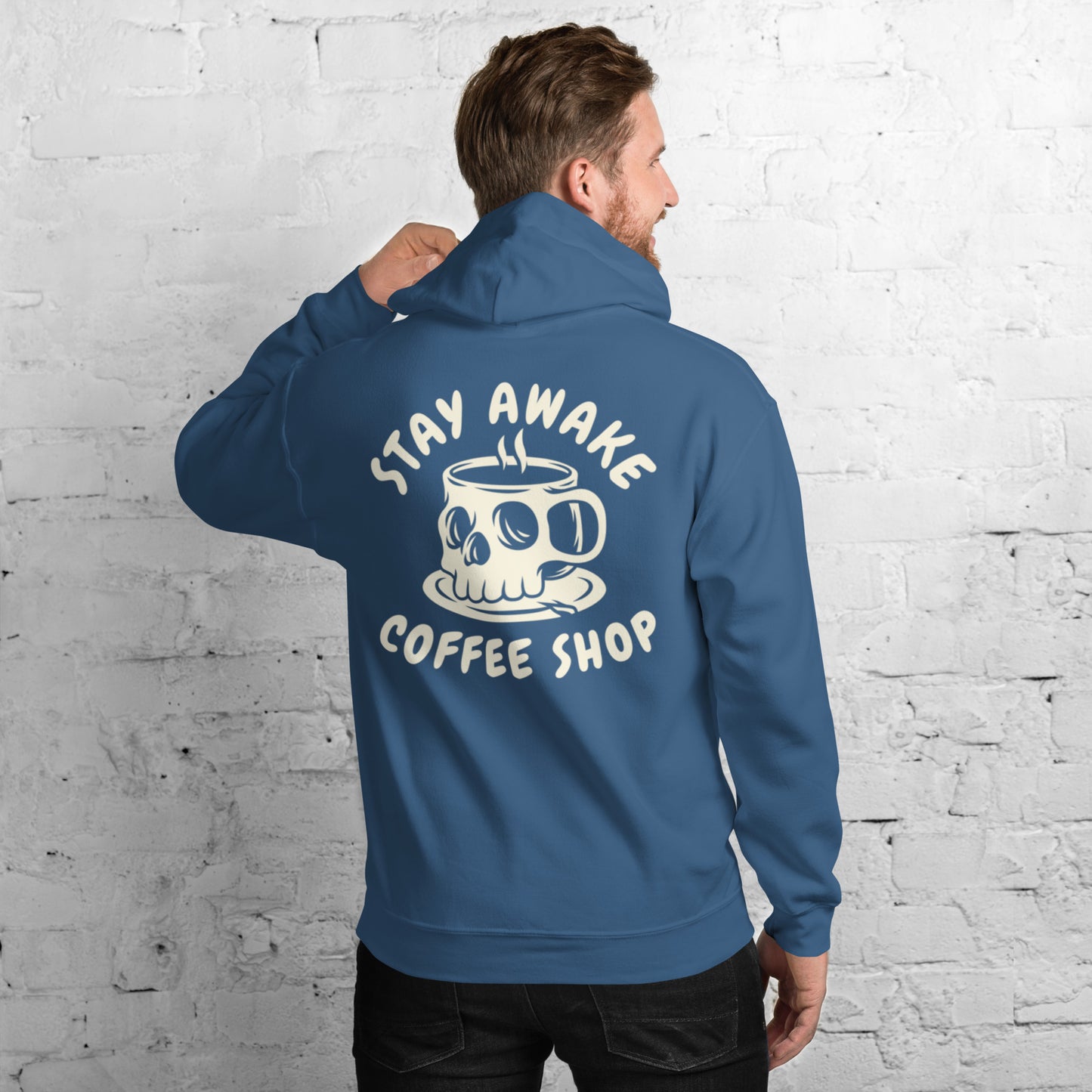 Stay Awake Coffee Shop Unisex Hoodie