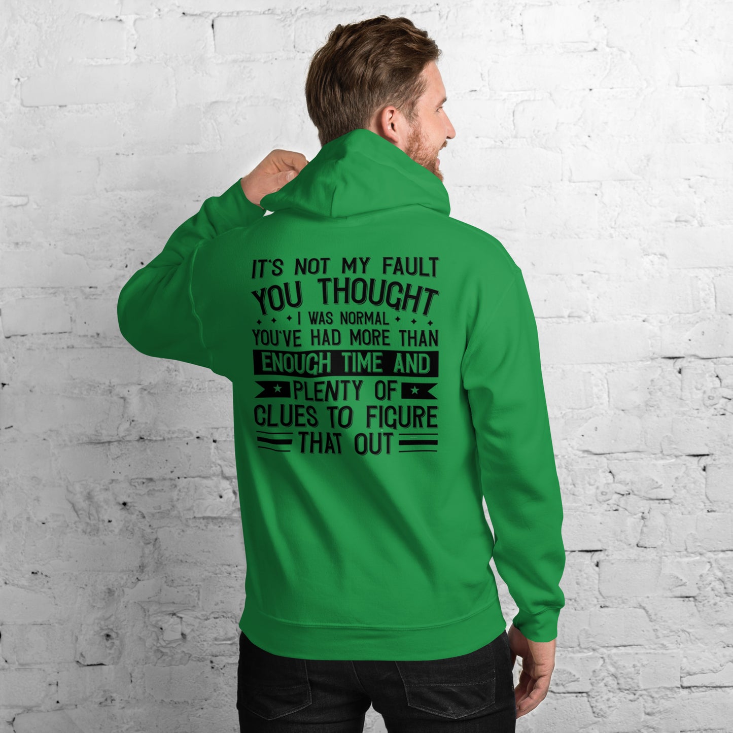 It's not My Fault you thought I was Normal Unisex Hoodie