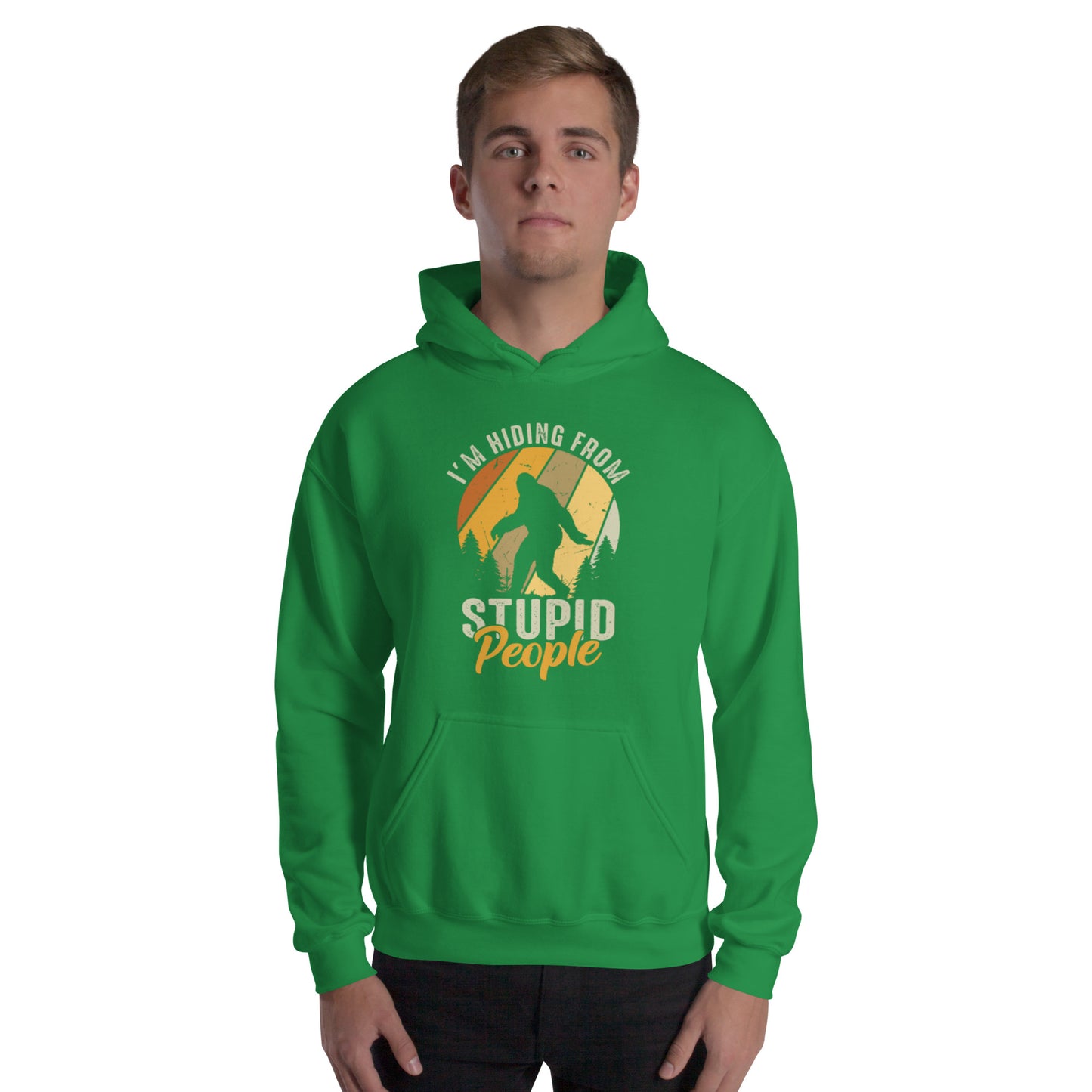 I'm Hiding from Stupid People Unisex Hoodie