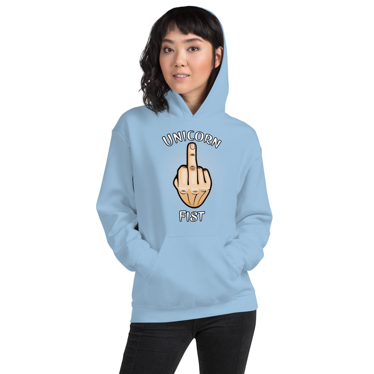 Unicorn Fist Unisex Unisex Hoodie