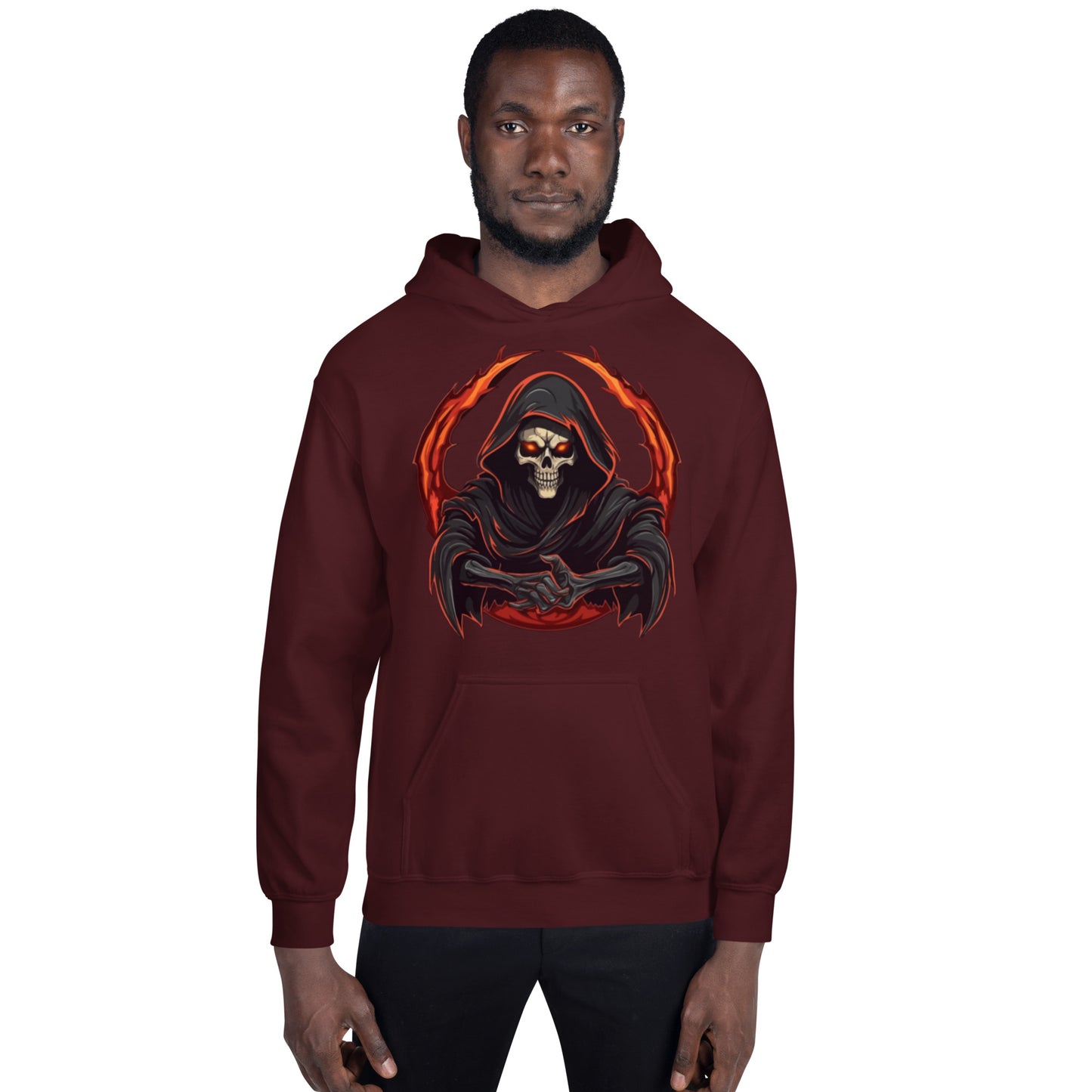 Fiery Reaper Unisex Hoodie