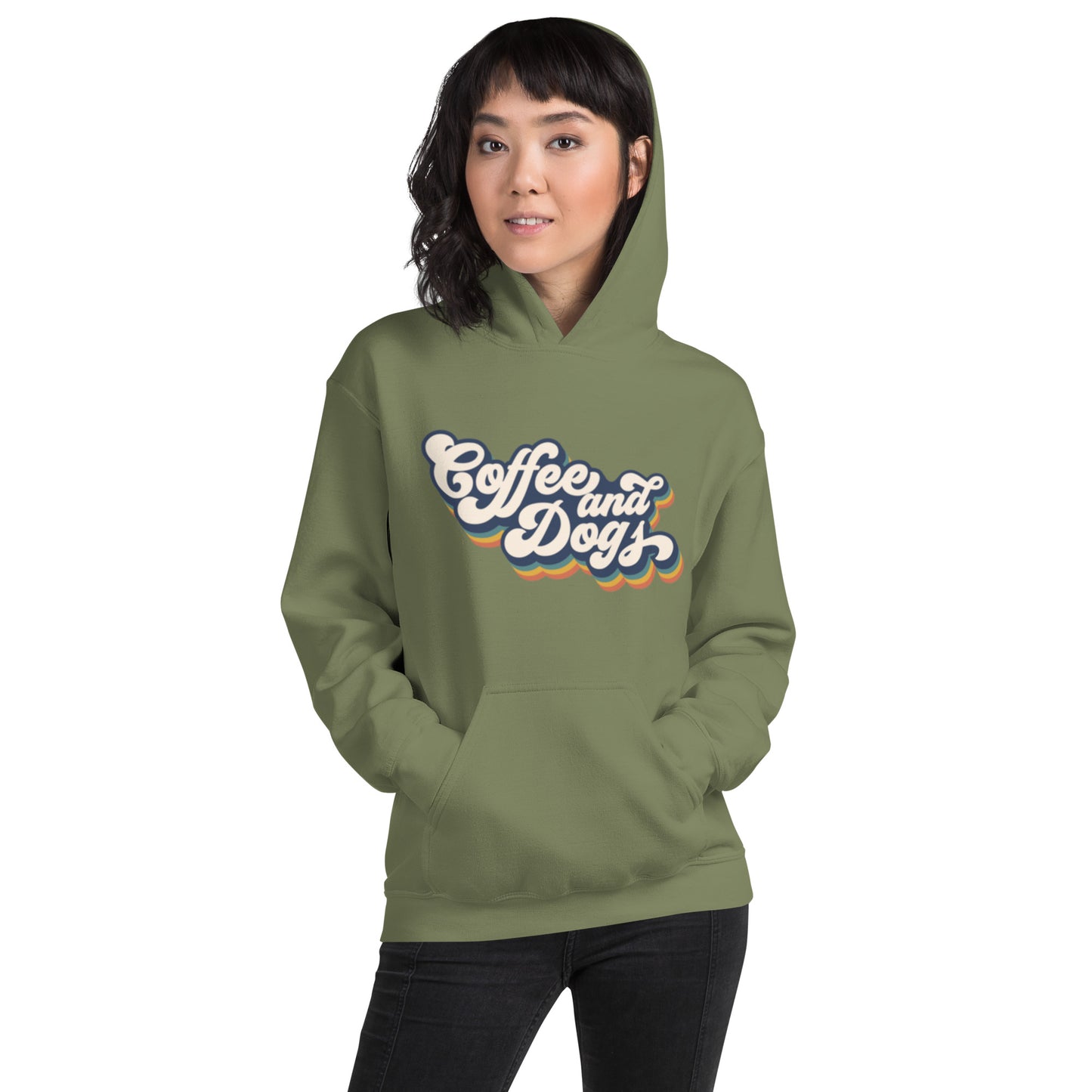 Coffee & Dogs Unisex Hoodie