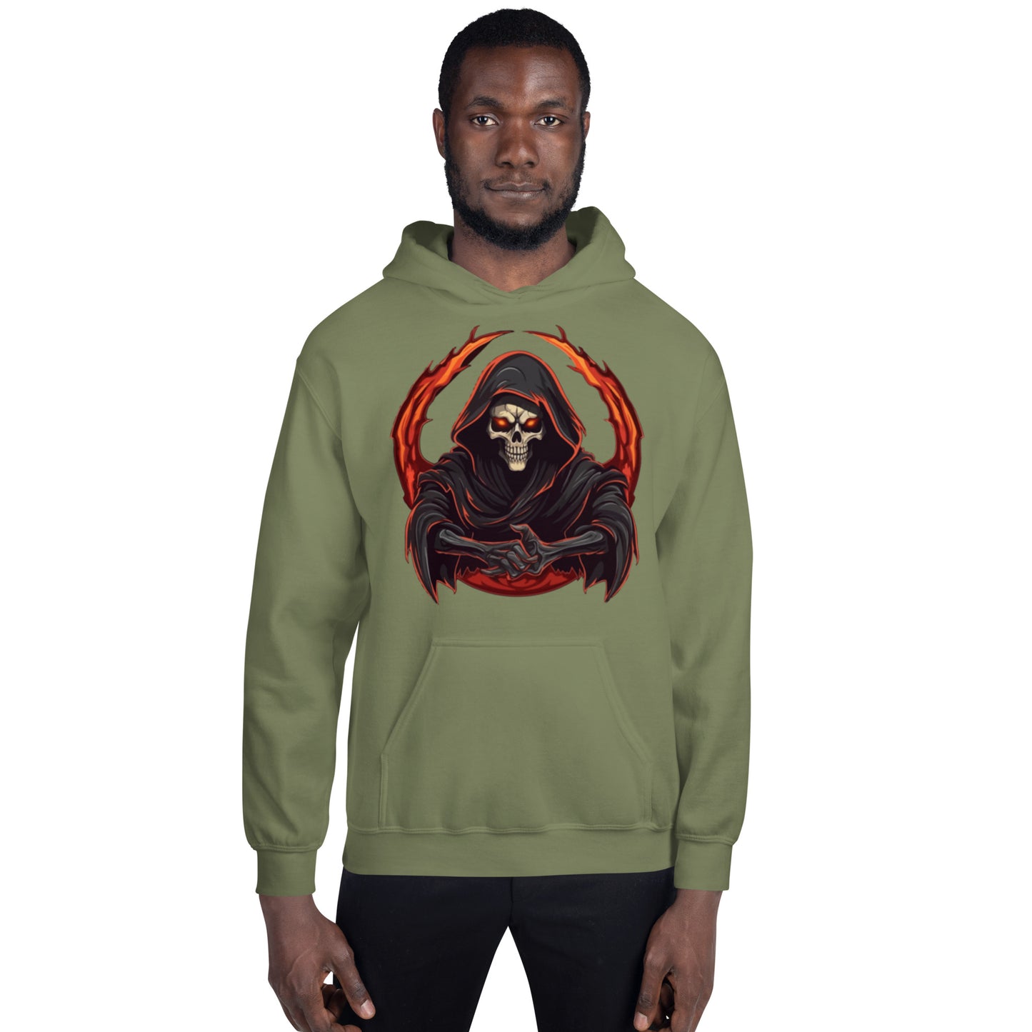 Fiery Reaper Unisex Hoodie