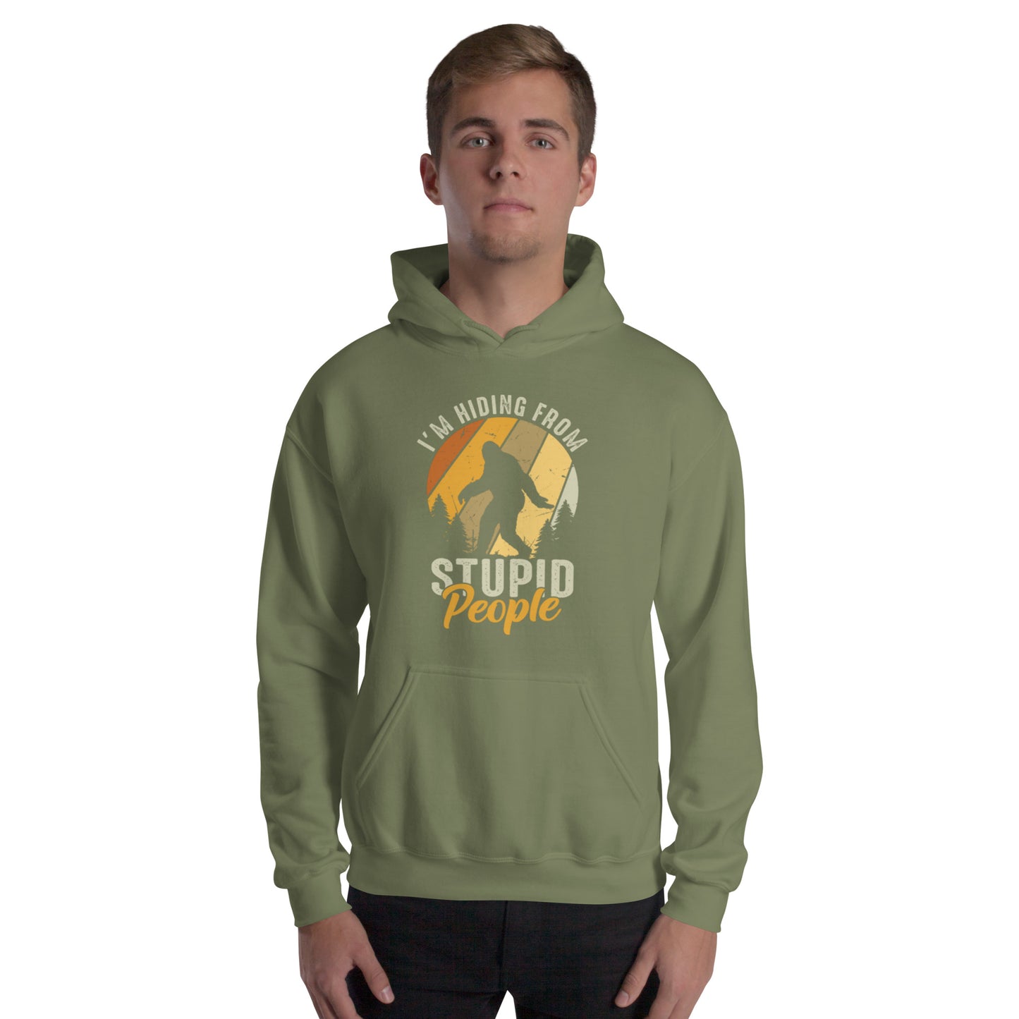 I'm Hiding from Stupid People Unisex Hoodie