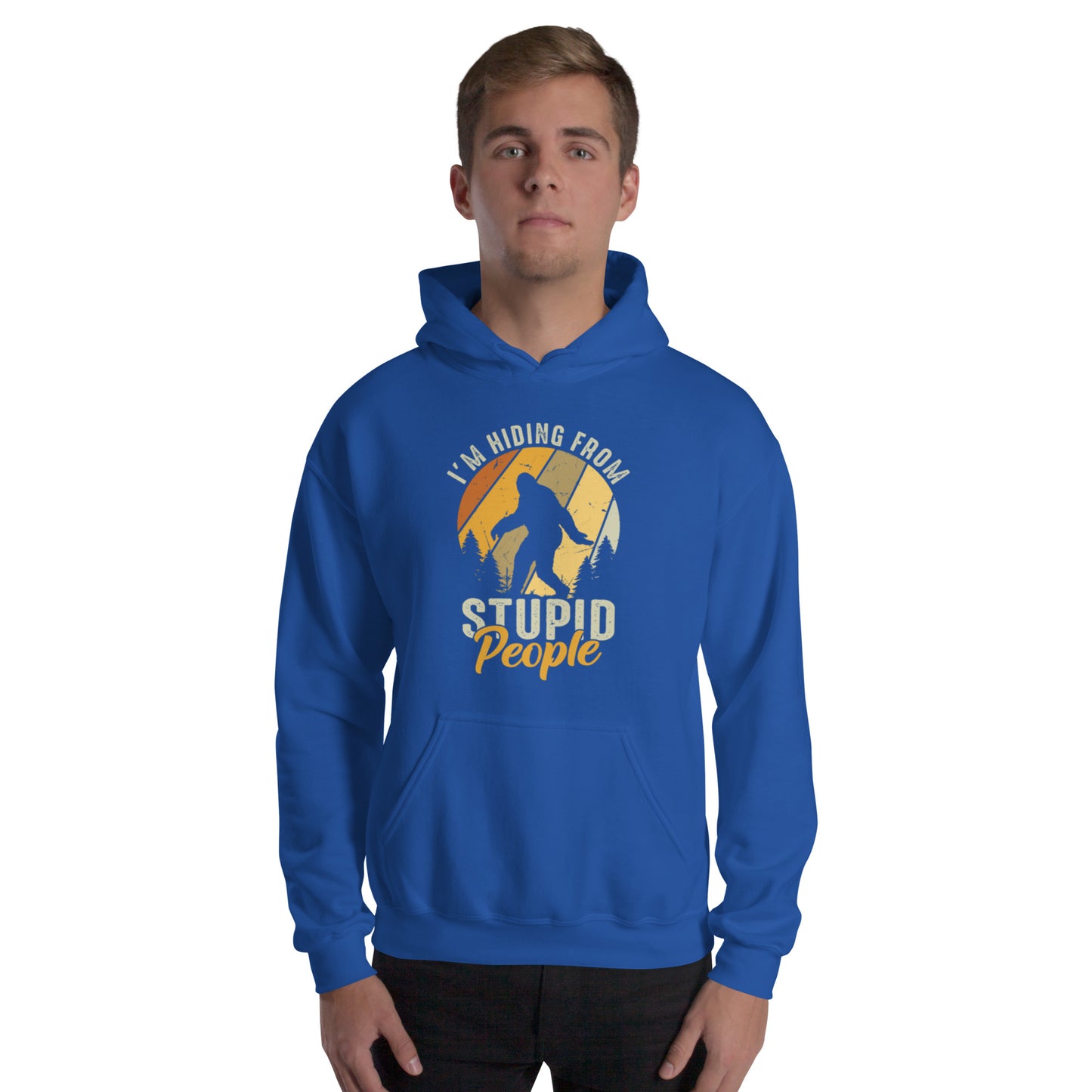 I'm Hiding from Stupid People Unisex Hoodie