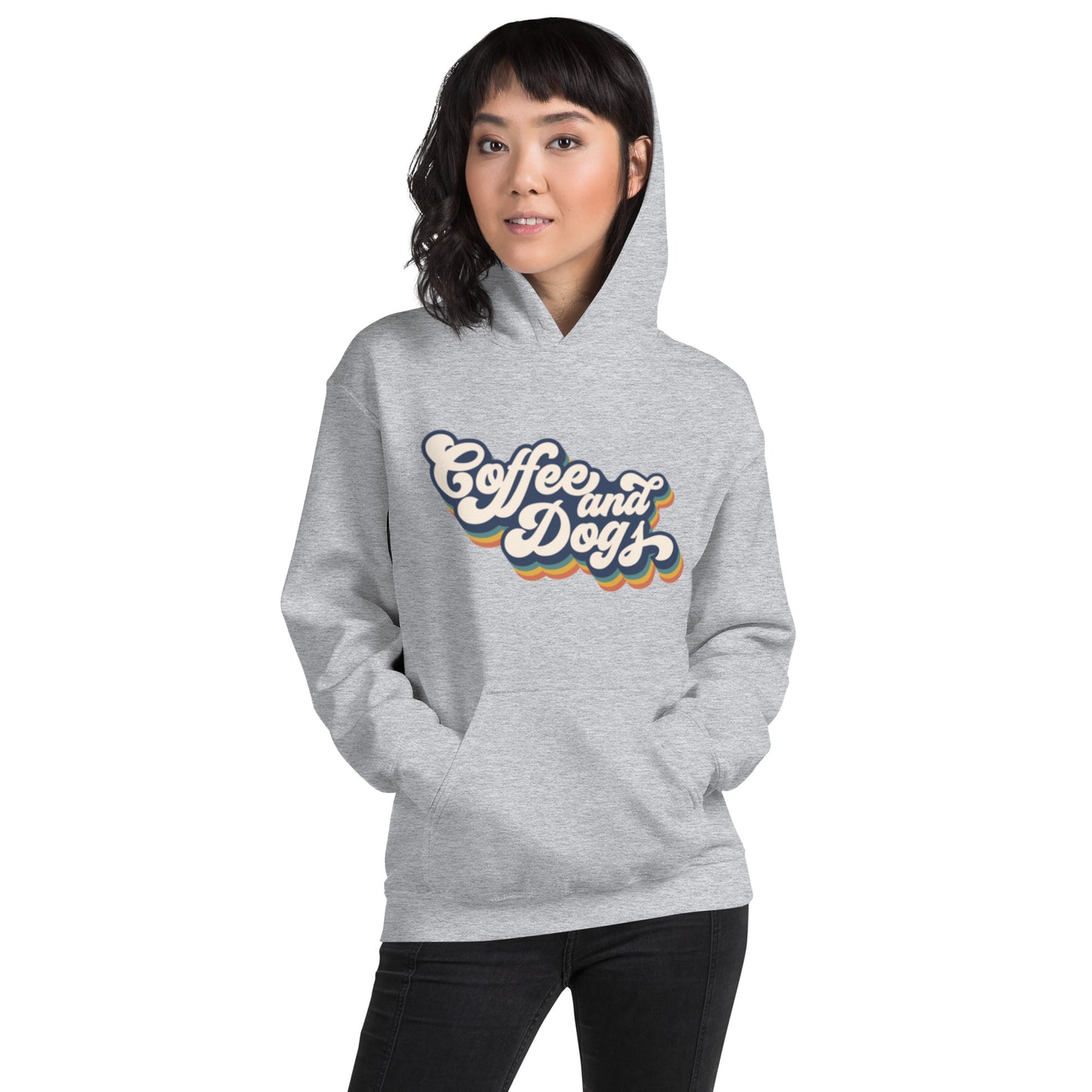 Coffee & Dogs Unisex Hoodie