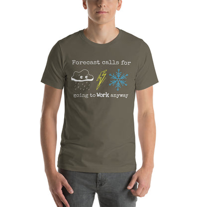 Weather Forecast Unisex t-shirt