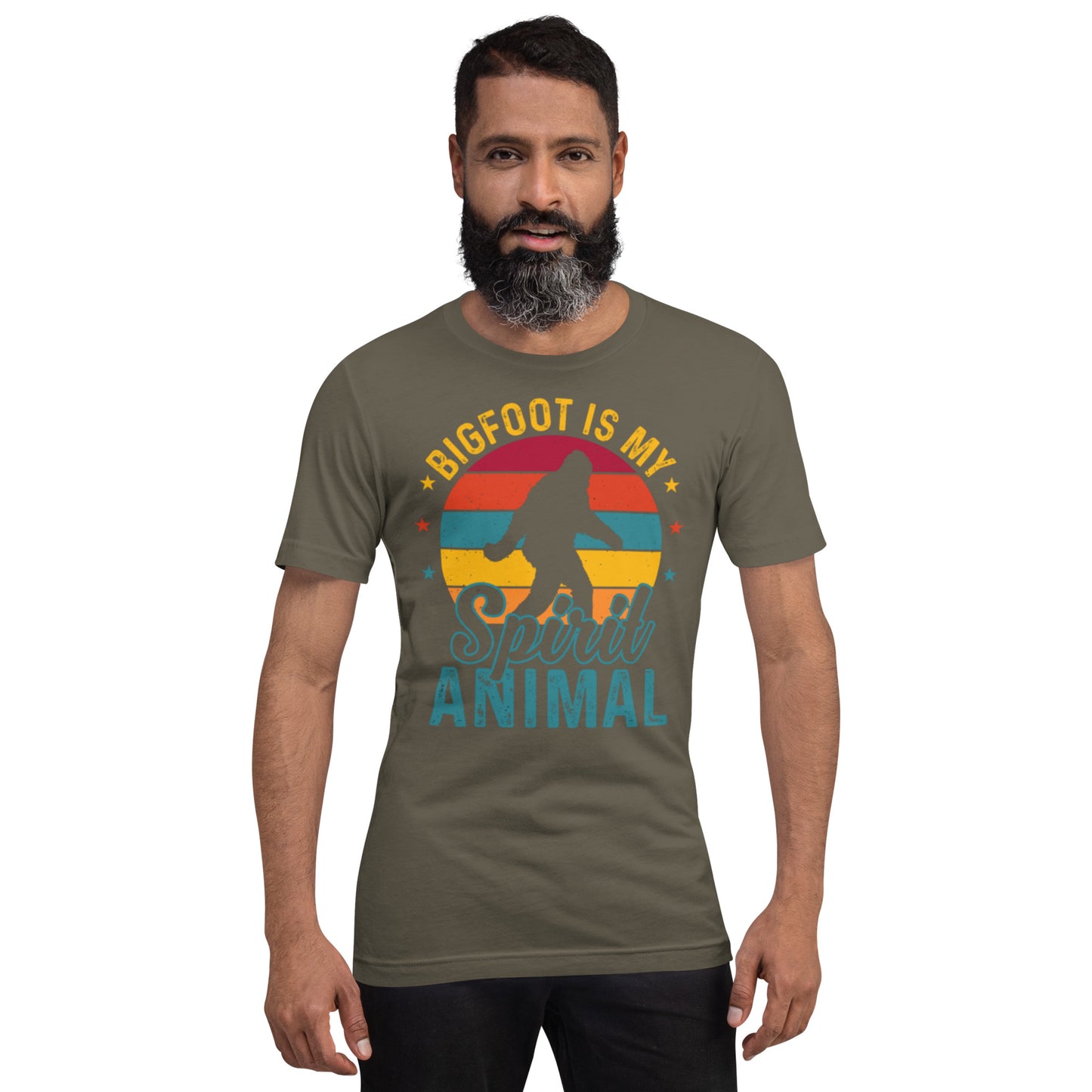 Bigfoot is my Spirit Animal Unisex t-shirt