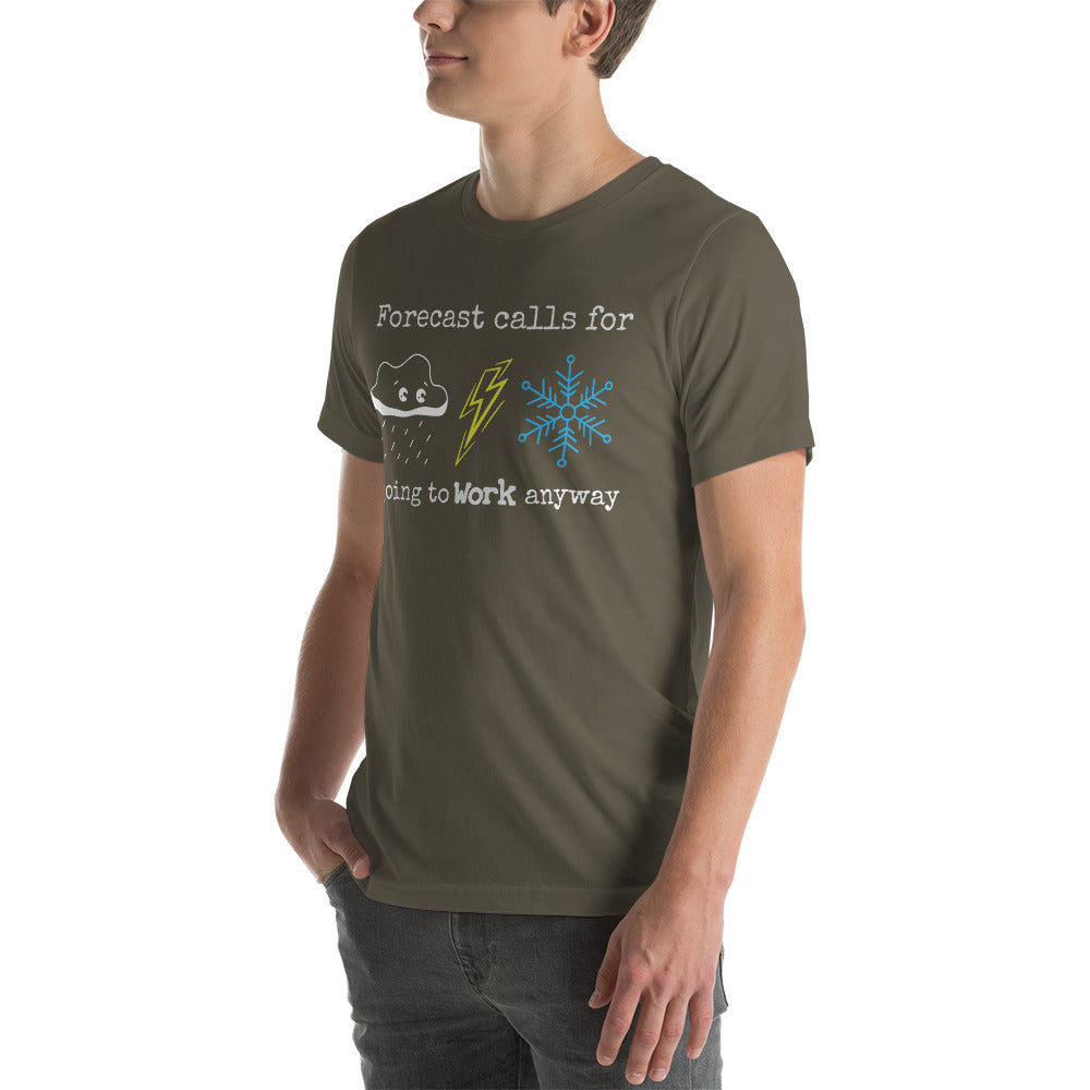 Weather Forecast Unisex t-shirt