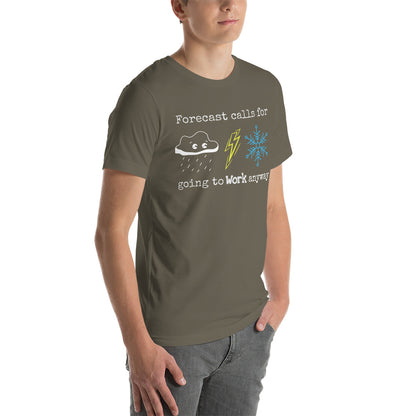 Weather Forecast Unisex t-shirt