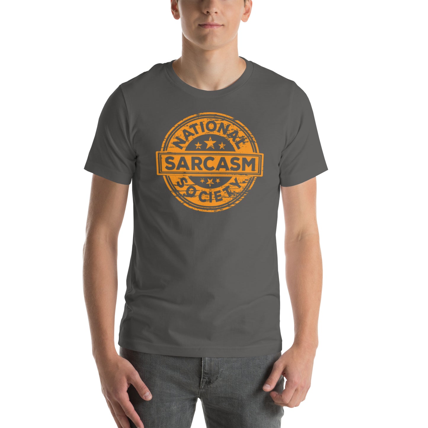 National Sarcasm Society Unisex t-shirt
