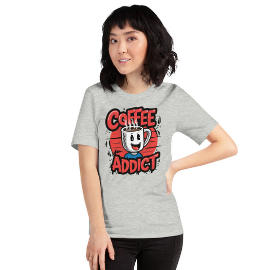 Coffee Addict Unisex t-shirt