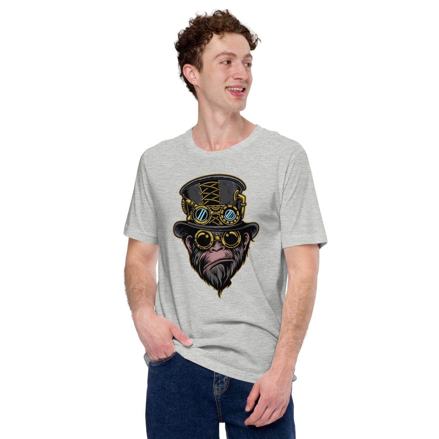 Steampunk Gorilla Unisex t-shirt