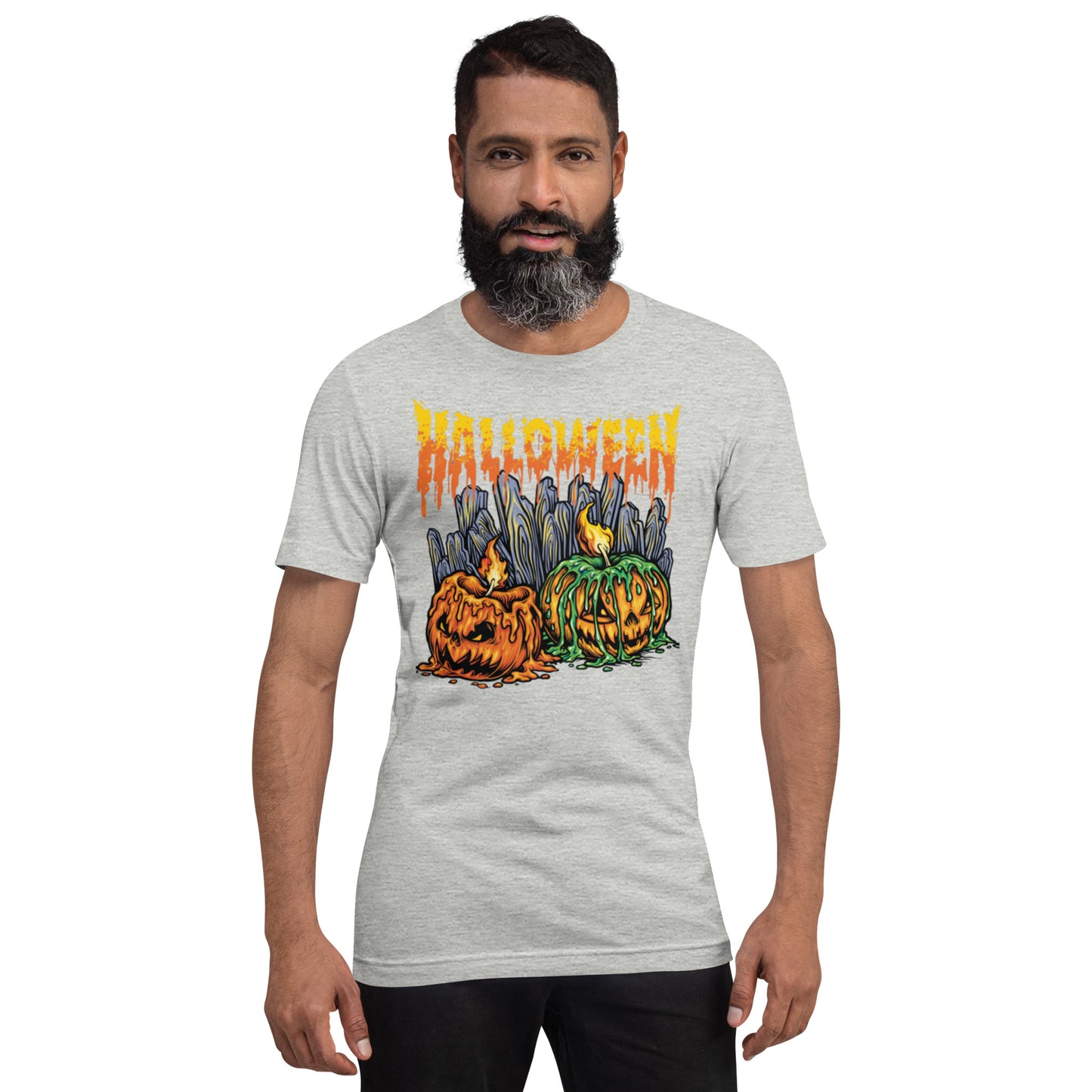 Halloween Jack O Lanterns Unisex t-shirt