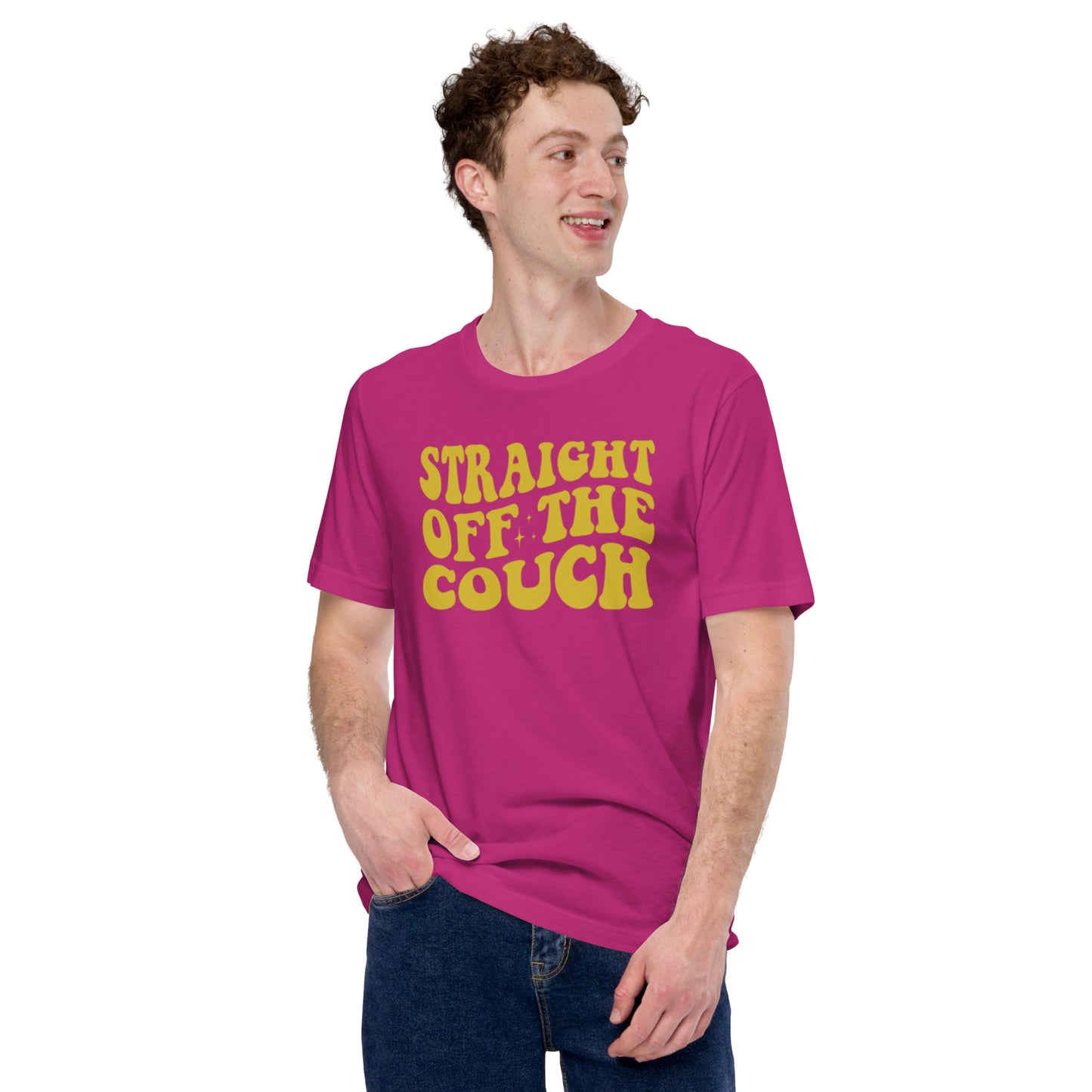 Straight Off The Couch Unisex t-shirt