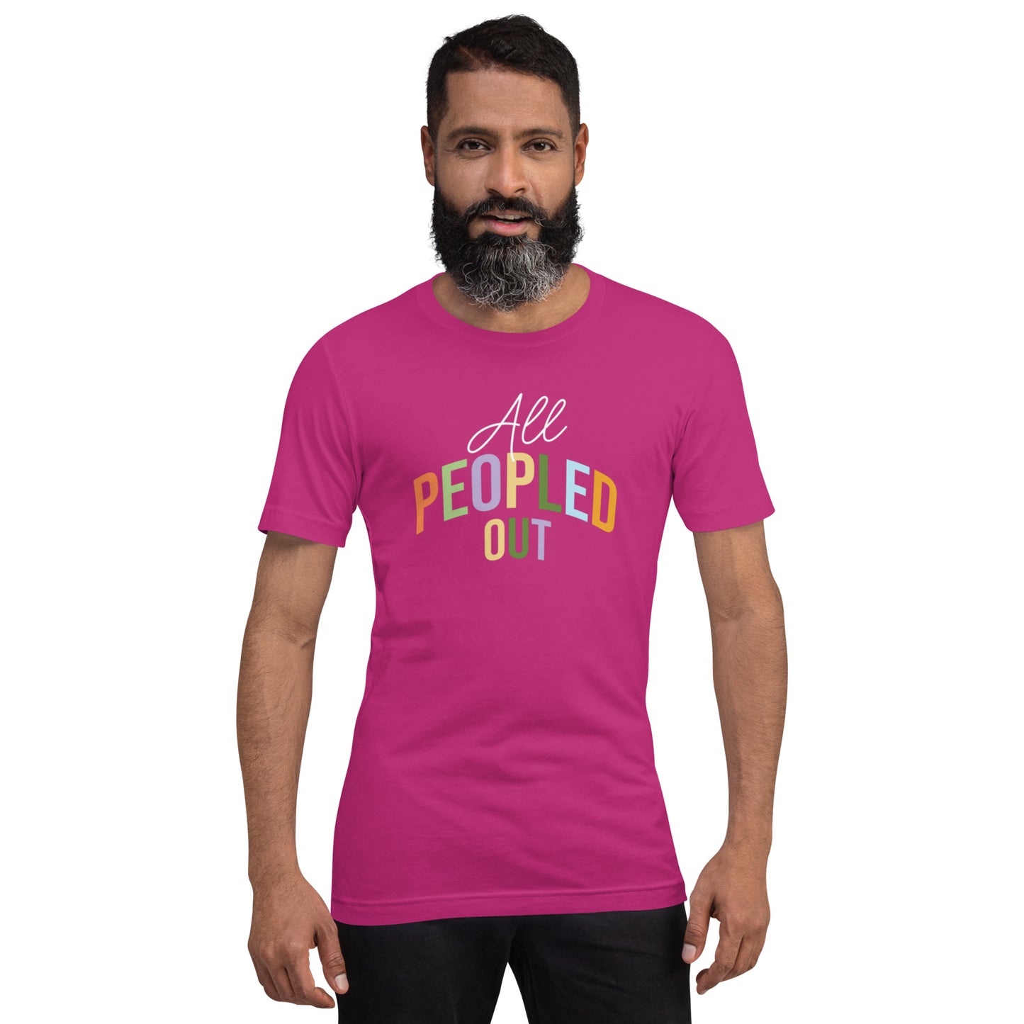 All PEOPLED OUT Unisex t-shirt