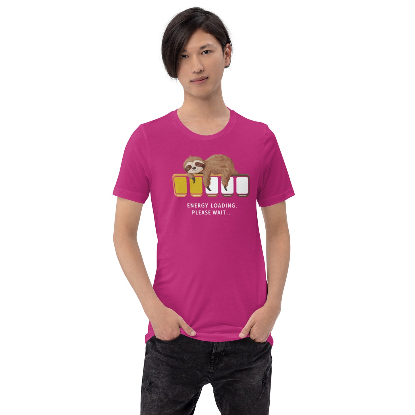 Energy Loading Please Wait....  Unisex t-shirt