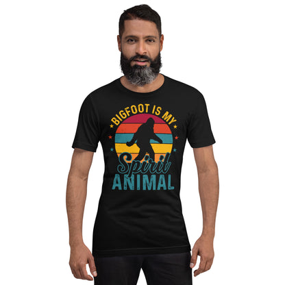 Bigfoot is my Spirit Animal Unisex t-shirt
