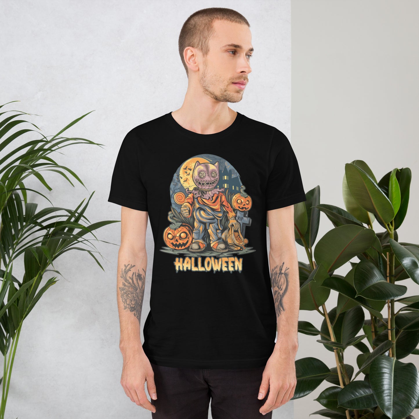 Trick or Treat Halloween Unisex t-shirt