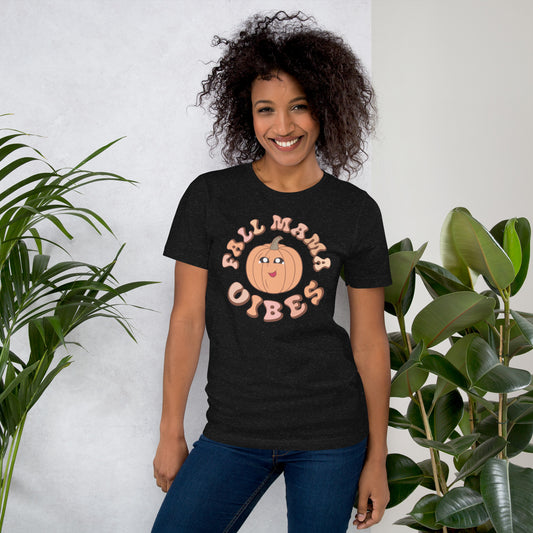 Fall Mama Vibes Unisex t-shirt