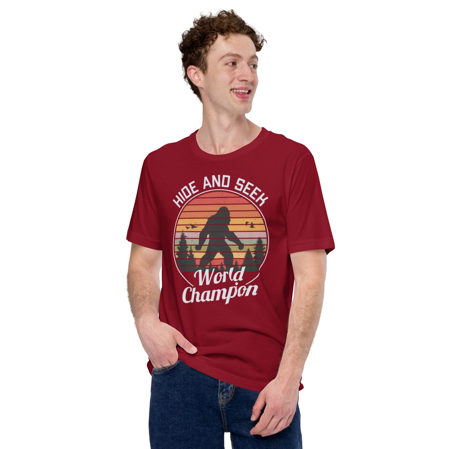 Hide and Seek World Champion Unisex t-shirt