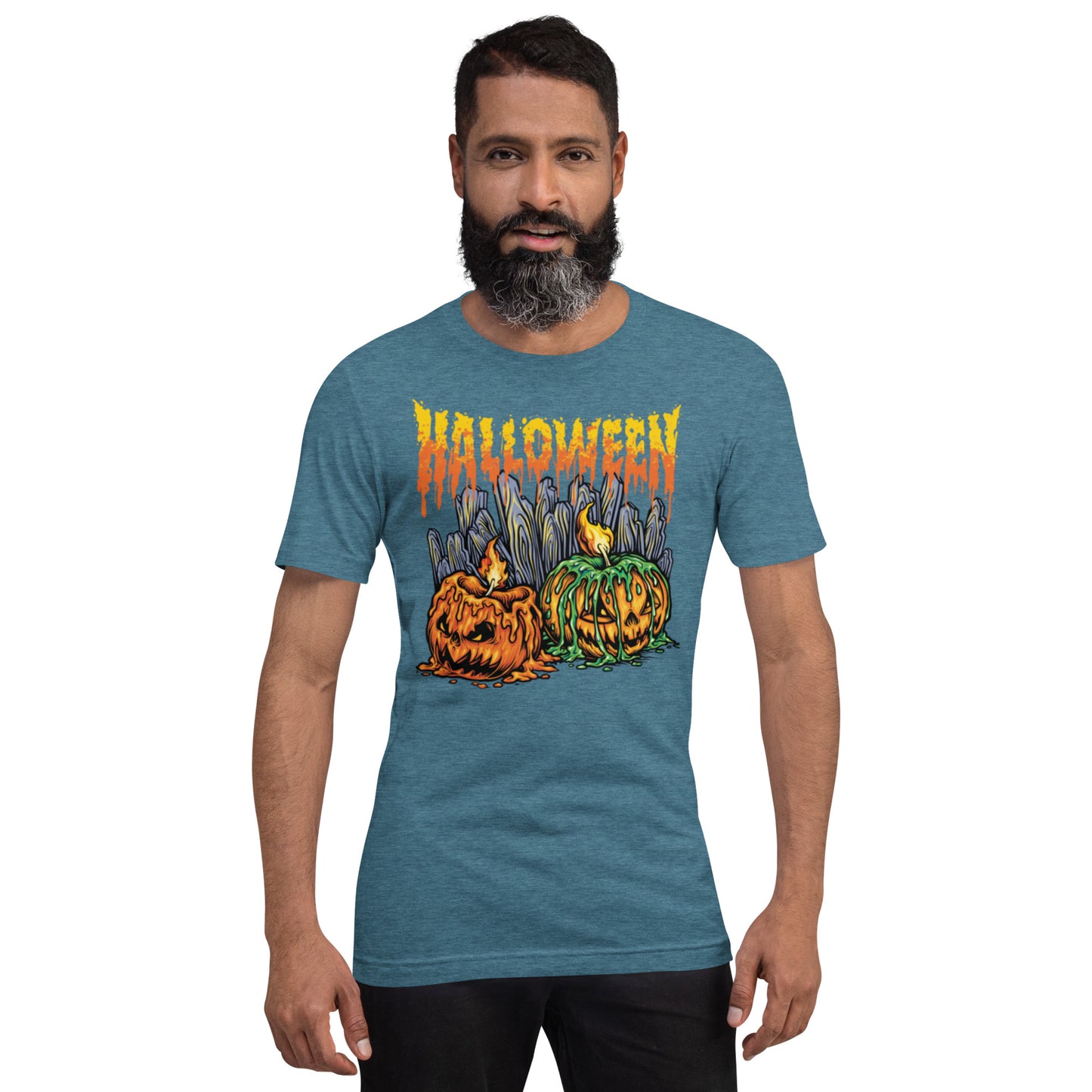 Halloween Jack O Lanterns Unisex t-shirt