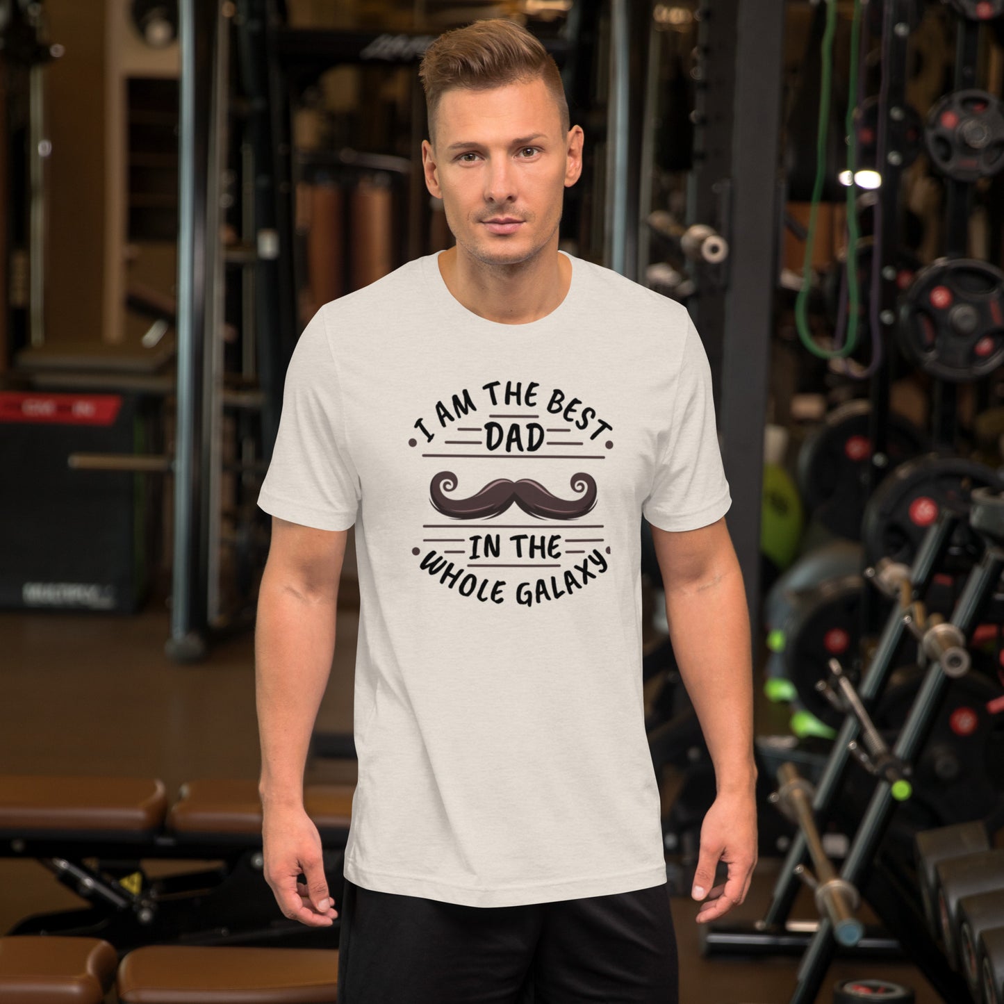 I Am The Best Dad In The Whole Galaxy Unisex t-shirt