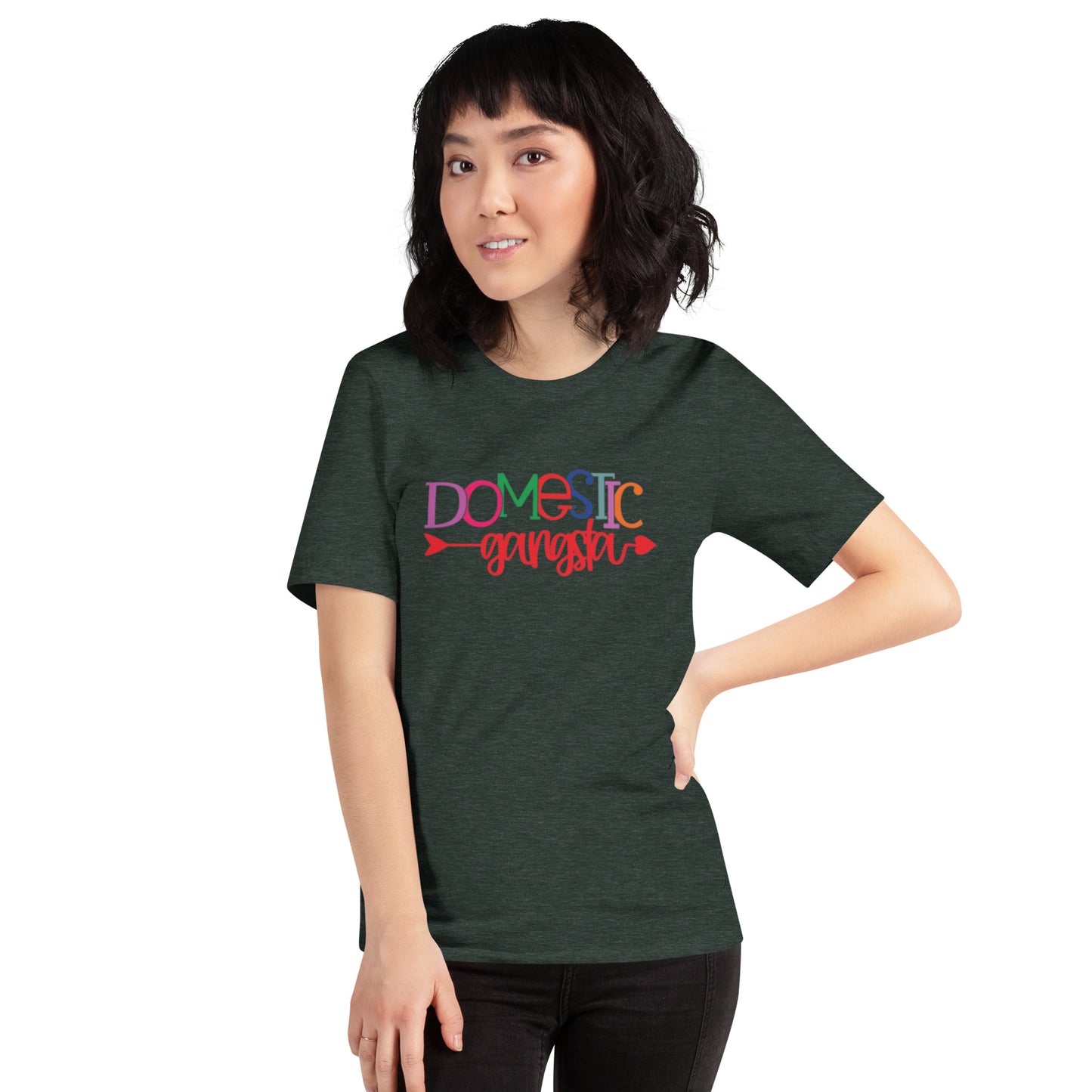 Domestic Gangsta Unisex t-shirt