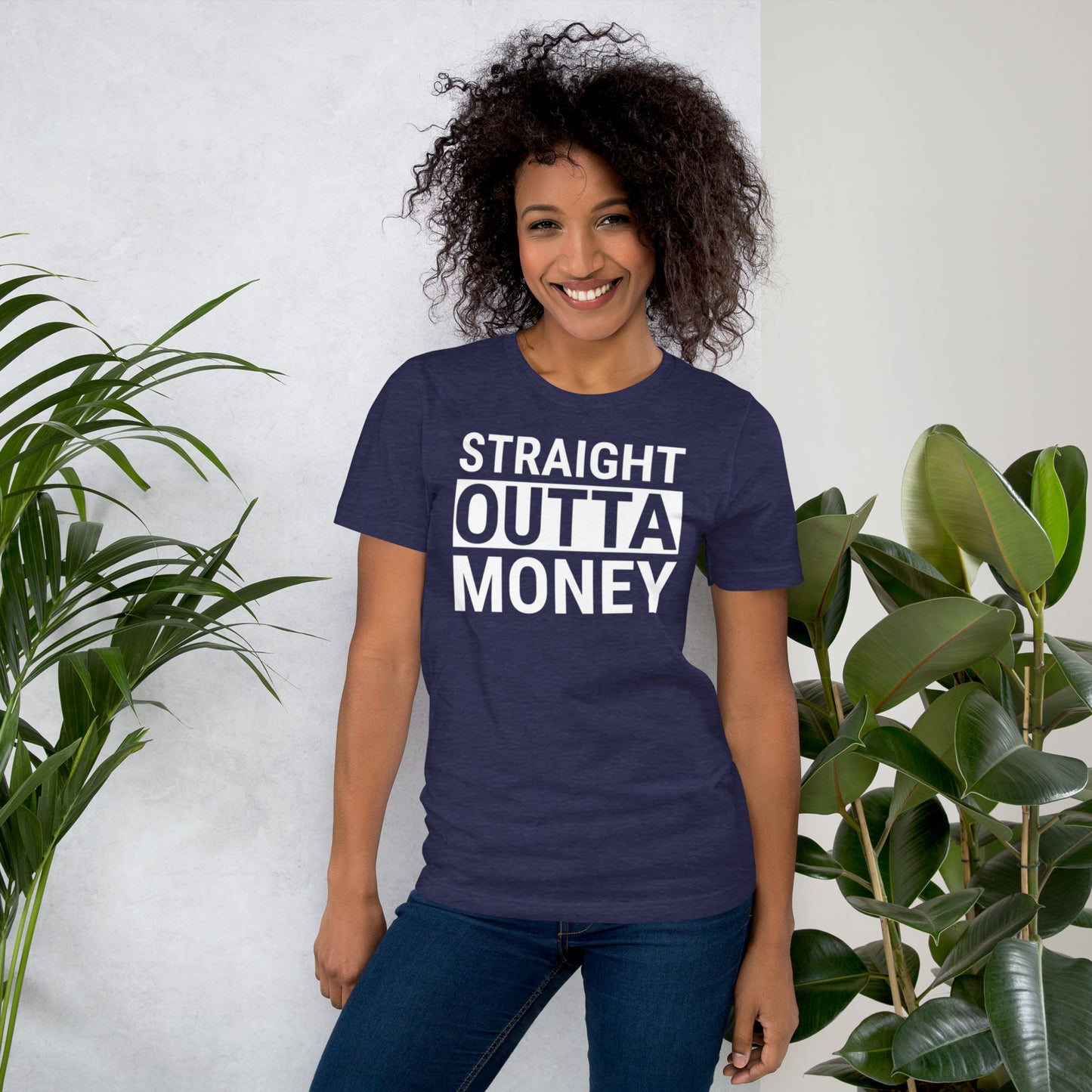 Straight Outta Money Unisex t-shirt