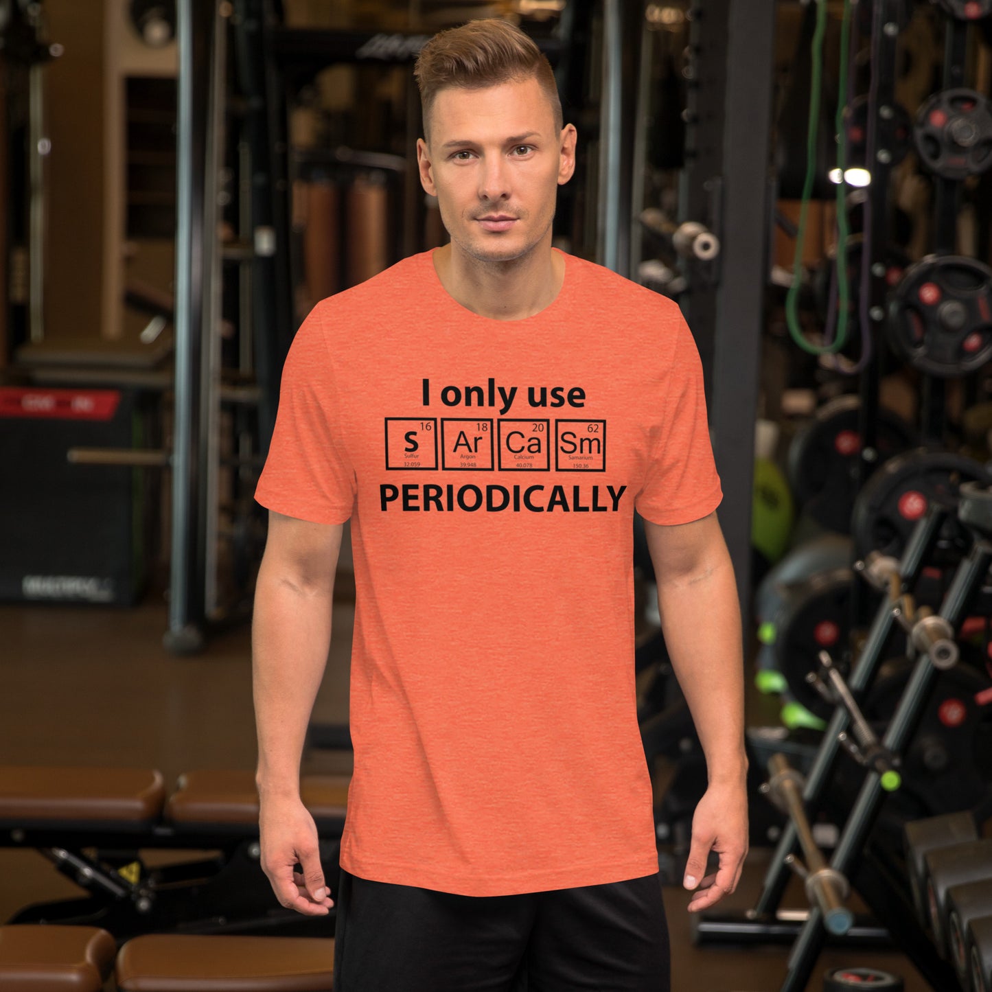I Only Use Sarcasm Periodically Unisex t-shirt