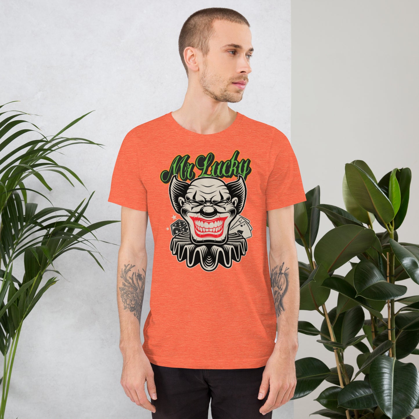 Mr Lucky Unisex t-shirt