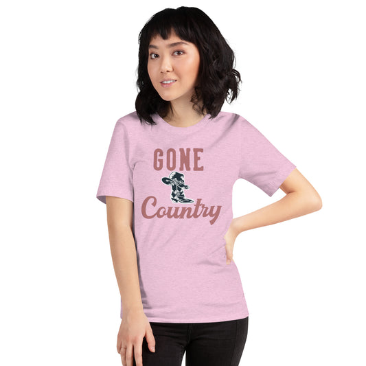 Gone Country Unisex t-shirt