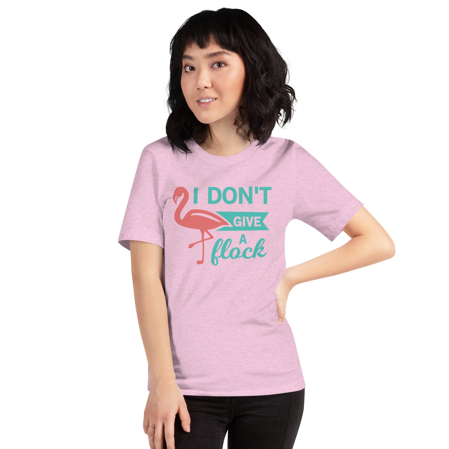 I Don't Give A Flock Unisex t-shirt