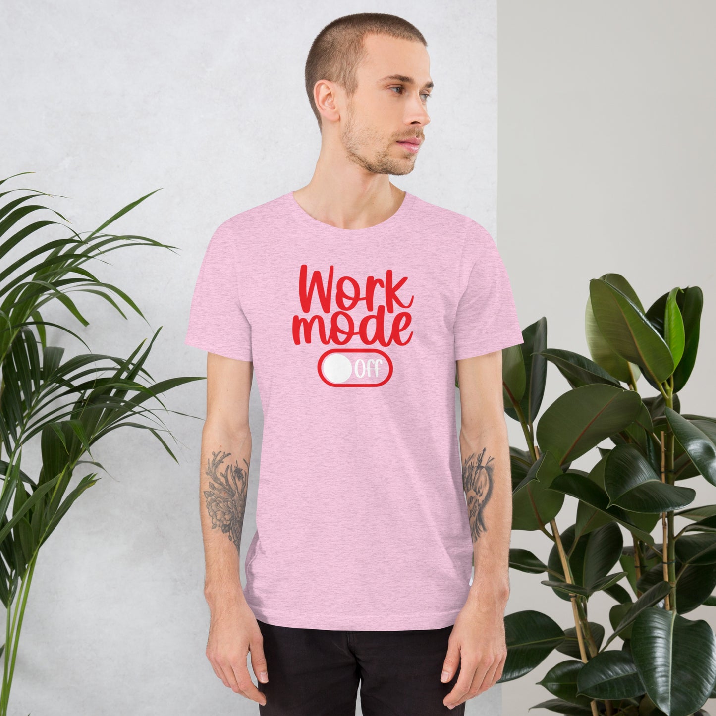 Work Mode Off Unisex t-shirt