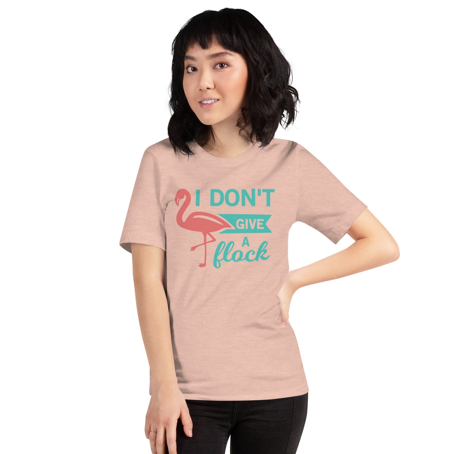 I Don't Give A Flock Unisex t-shirt