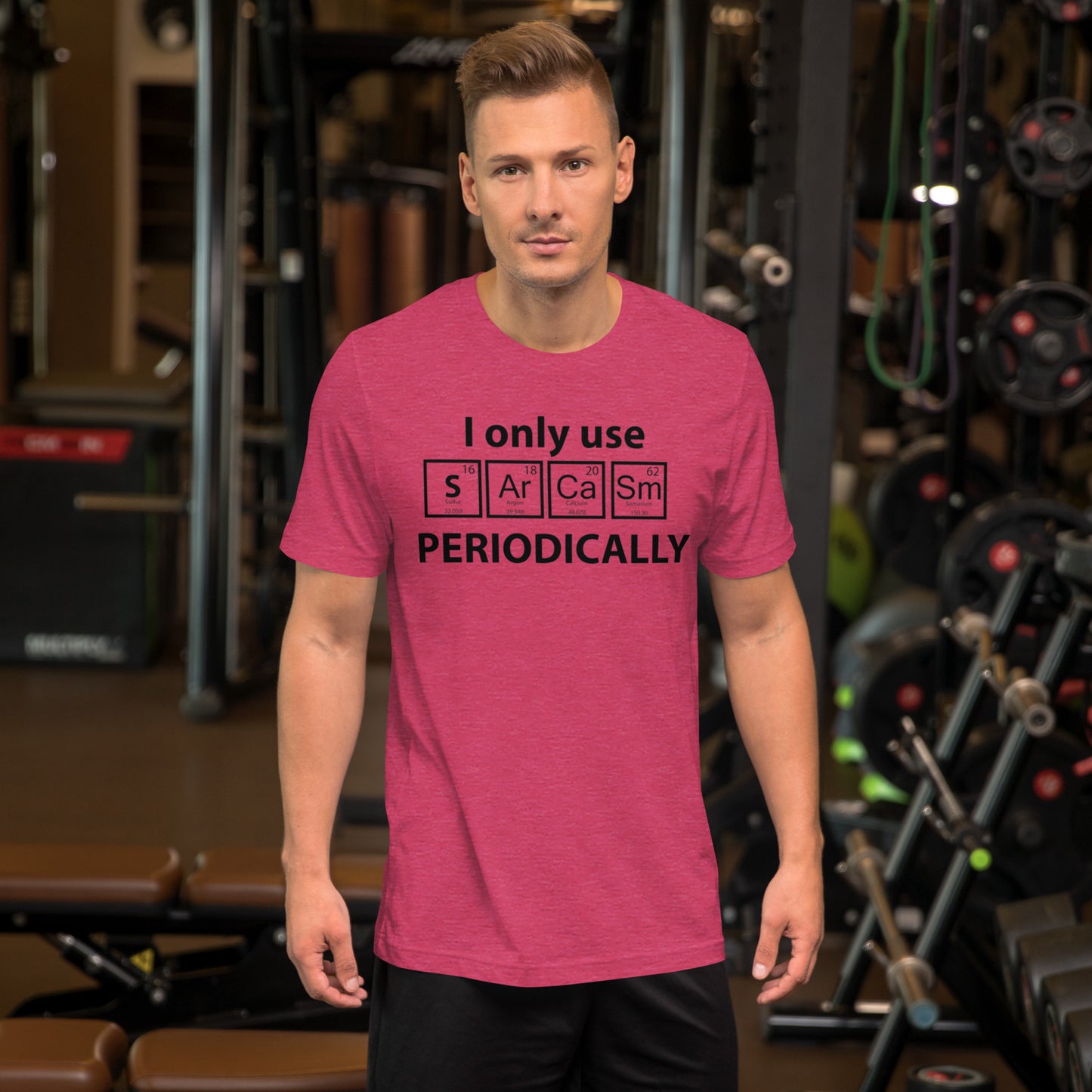 I Only Use Sarcasm Periodically Unisex t-shirt