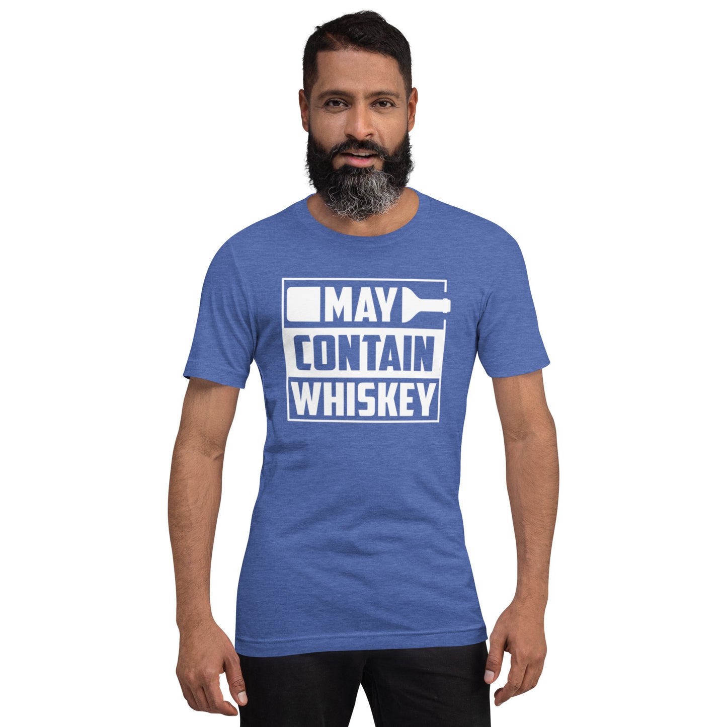 May Contain Whiskey Unisex t-shirt