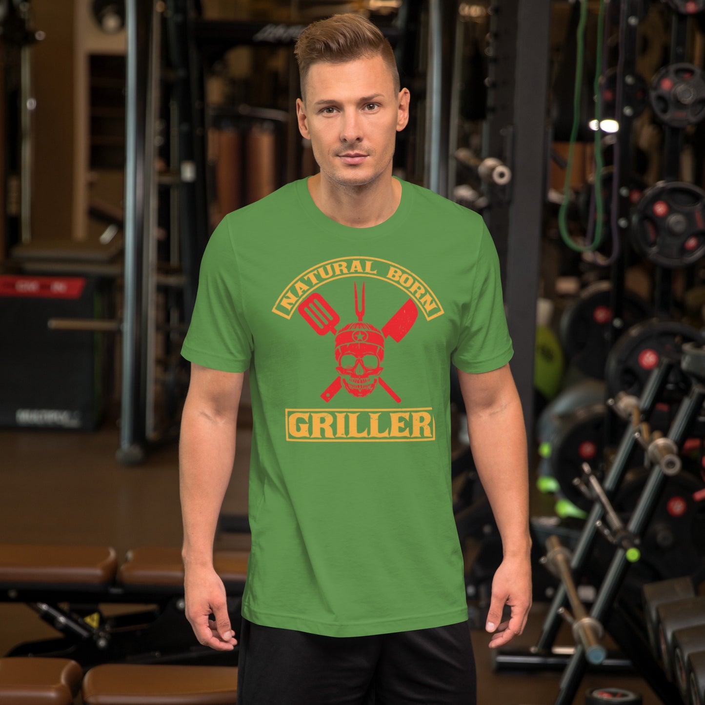 Natural Born Griller Unisex t-shirt