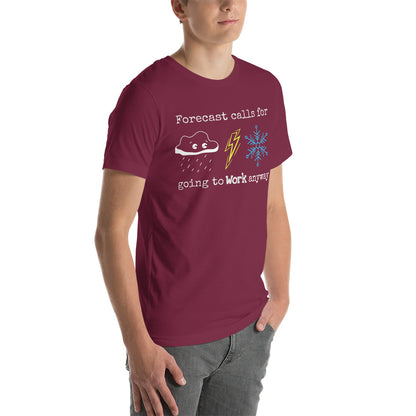 Weather Forecast Unisex t-shirt