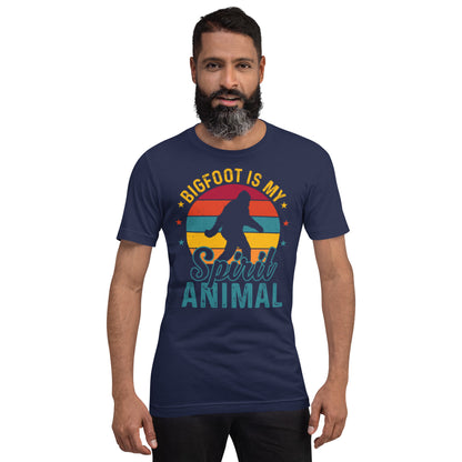 Bigfoot is my Spirit Animal Unisex t-shirt