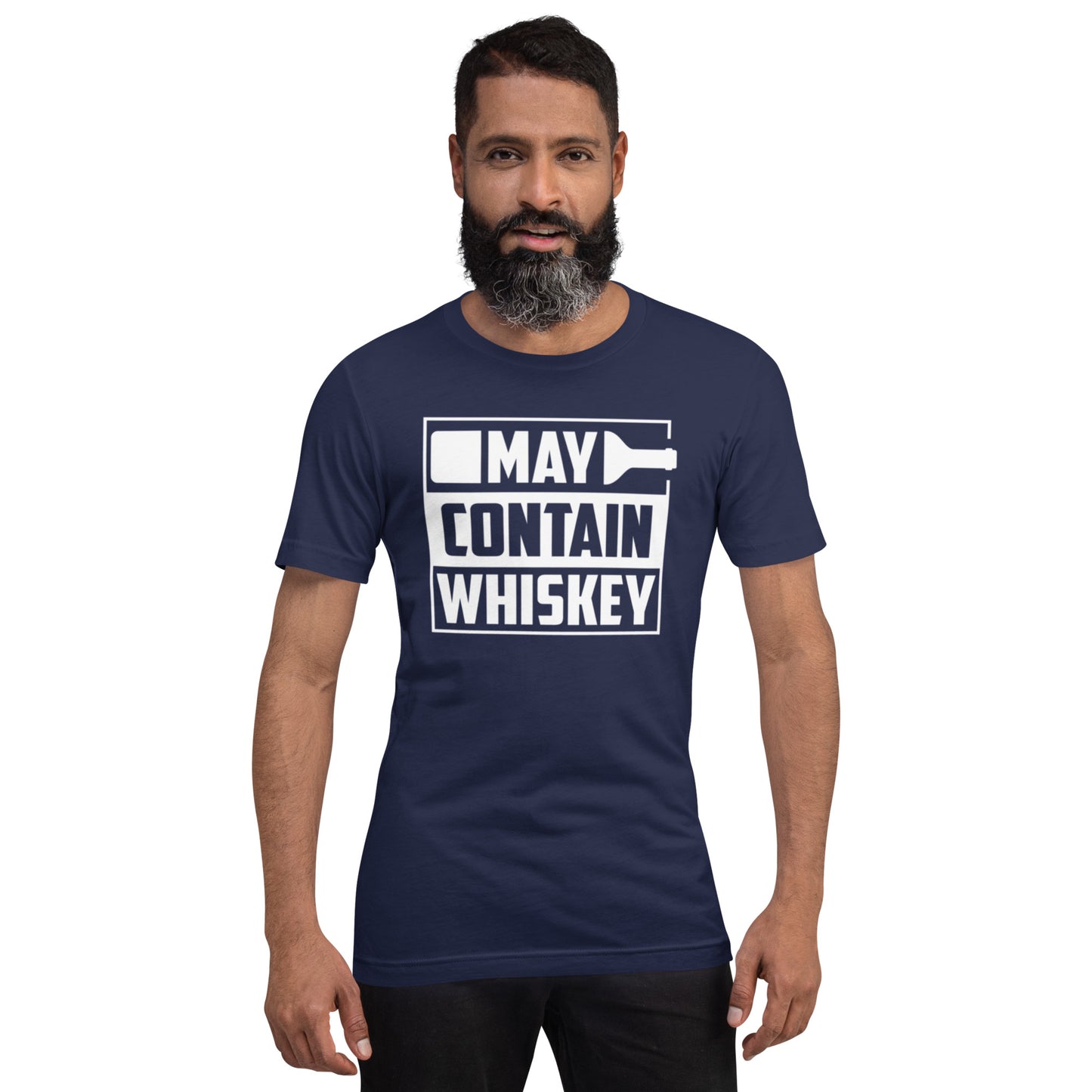 May Contain Whiskey Unisex t-shirt