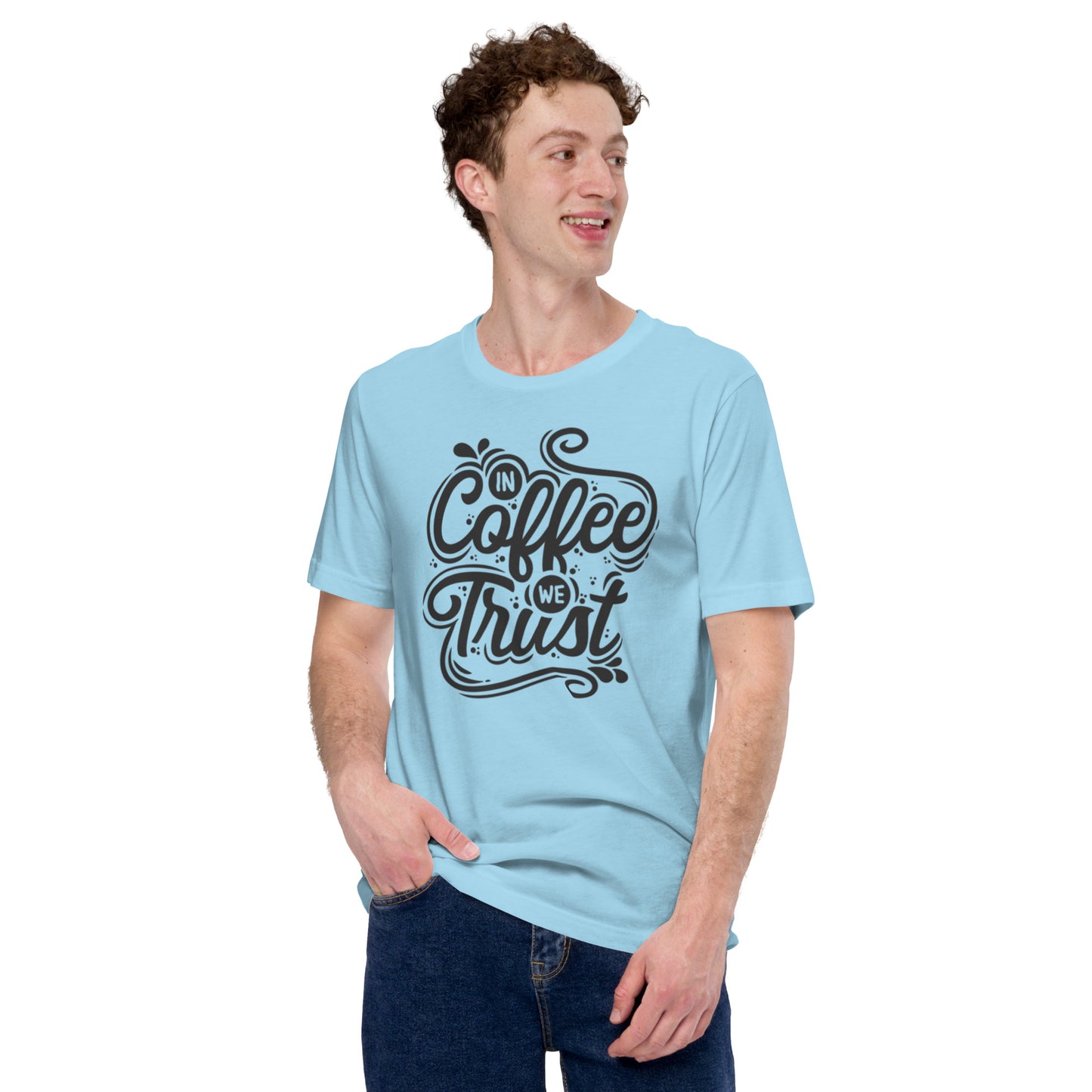 In Coffee We Trust Unisex t-shirt