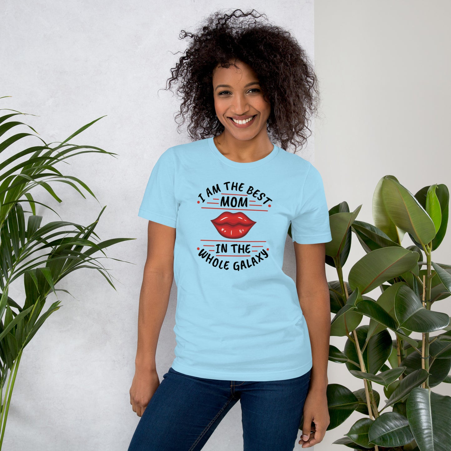 I Am The Best Mom In The Whole Galaxy Unisex t-shirt