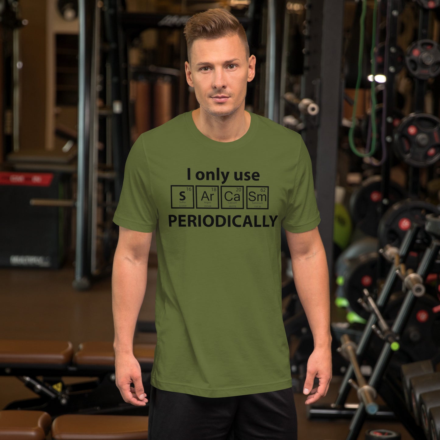 I Only Use Sarcasm Periodically Unisex t-shirt