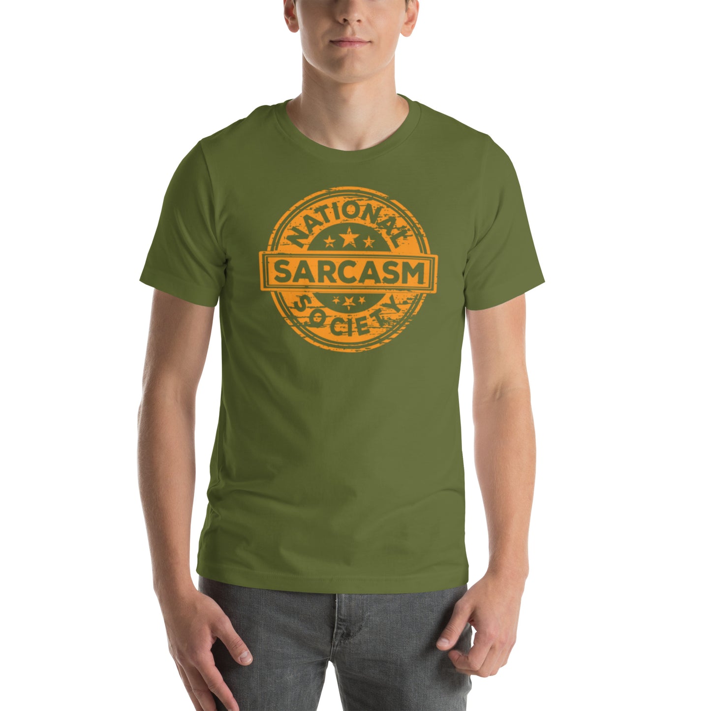 National Sarcasm Society Unisex t-shirt