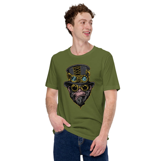 Steampunk Gorilla Unisex t-shirt