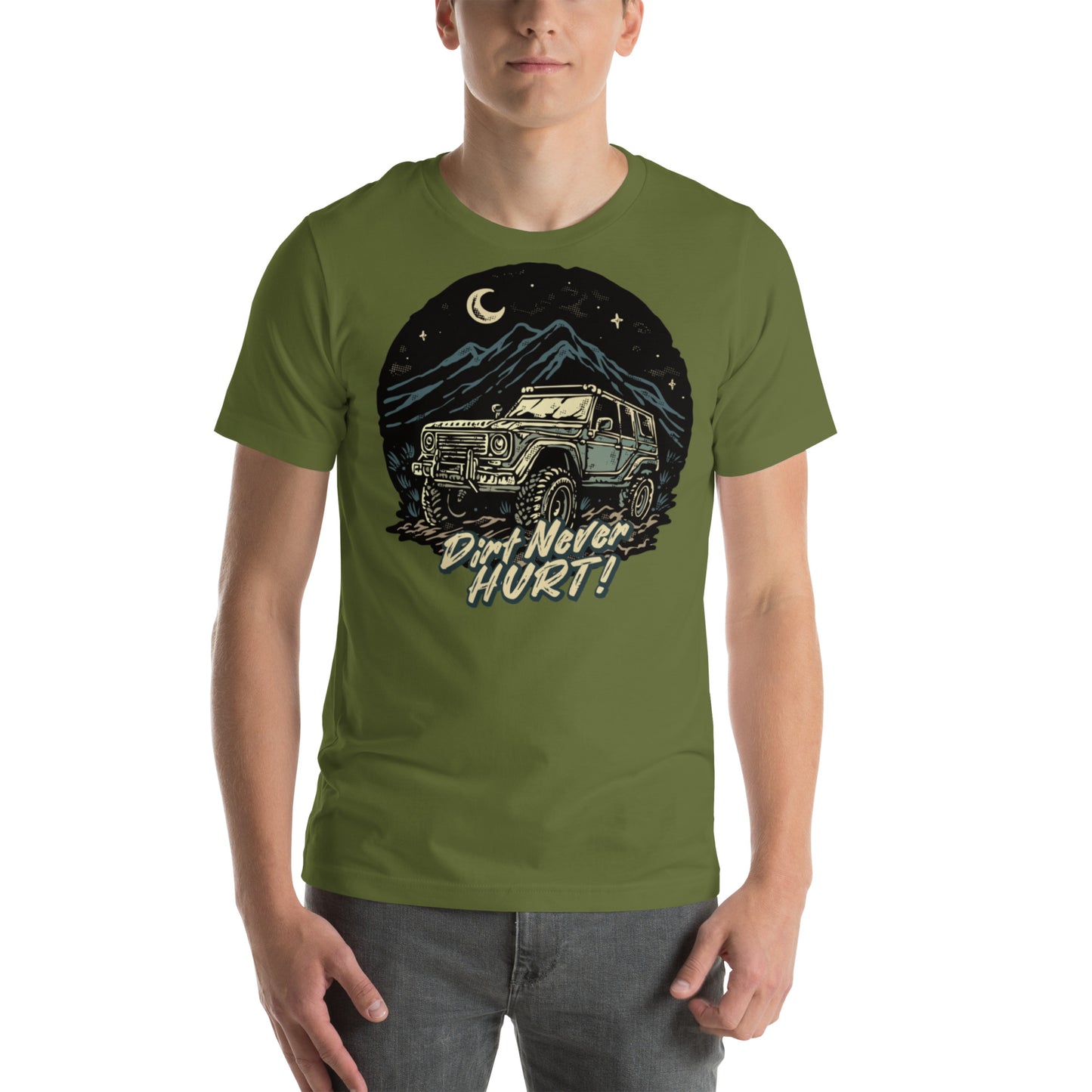 Dirt Never Hurt! Unisex t-shirt